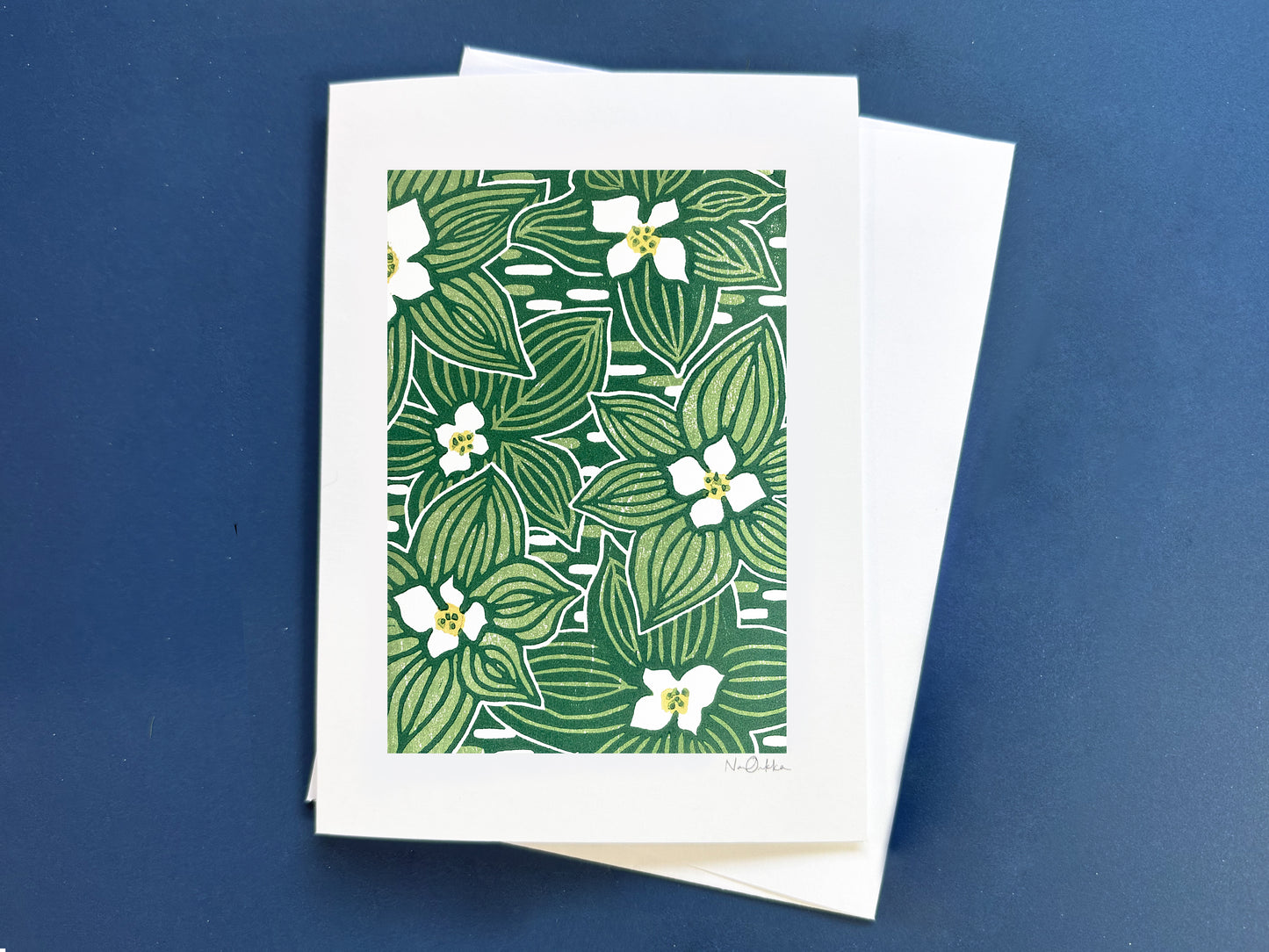 Bunchberries Greeting Card