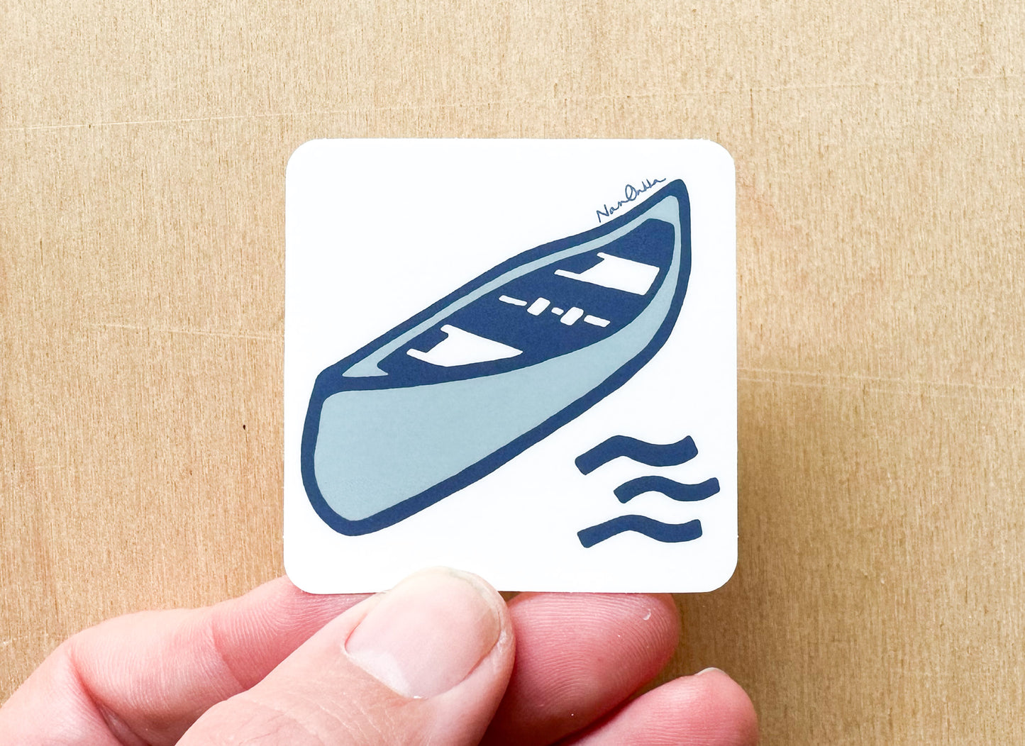 Canoe Sticker