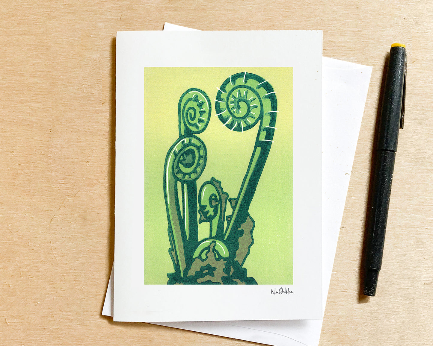 Emergence Greeting Card