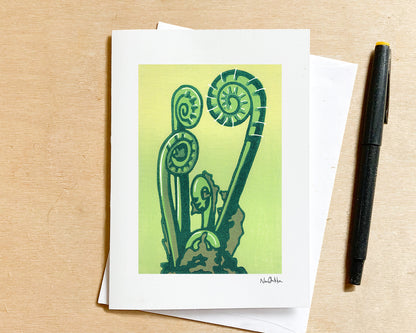 Emergence Greeting Card