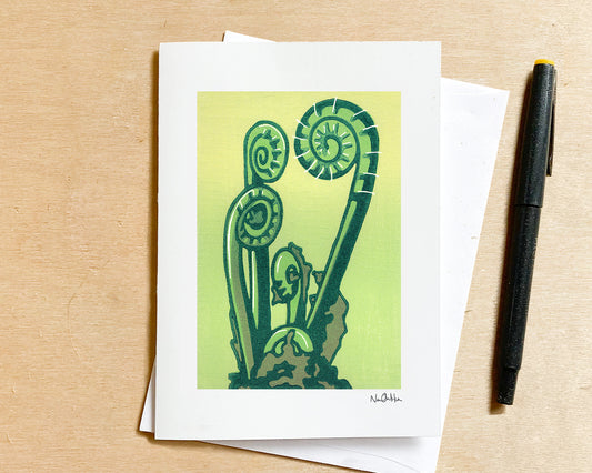 Emergence Greeting Card