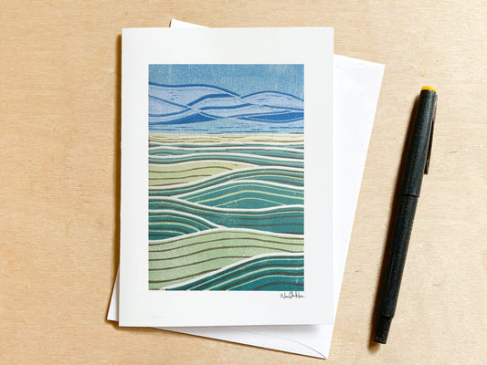 Fields Greeting Card