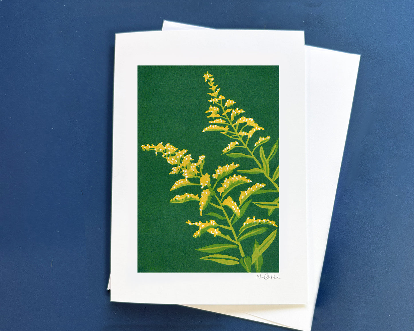 Goldenrod Greeting Card