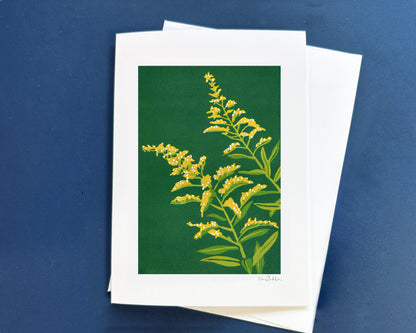 Goldenrod Greeting Card