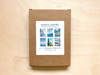 Boxed Set of North Shore Greeting Cards (6 cards)