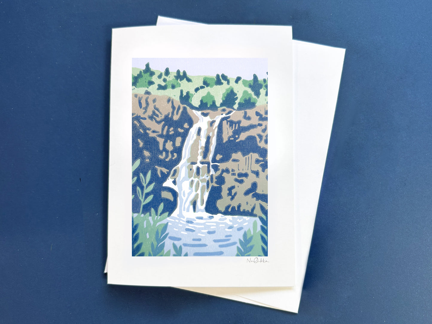 High Falls Greeting Card