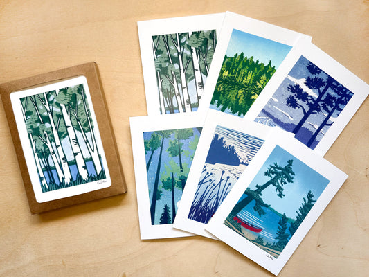 Boxed Set of Lake Country Greeting Cards (6 cards)