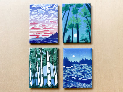 Set of Four Magnets