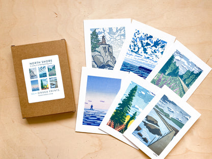 Boxed Set of North Shore Greeting Cards (6 cards)