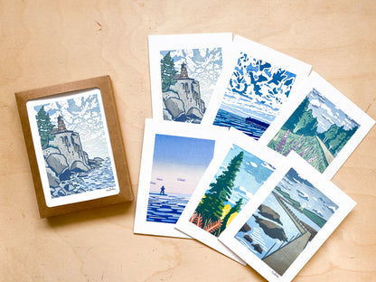 Boxed Set of North Shore Greeting Cards (6 cards)