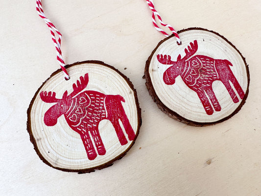 Moose Ornament