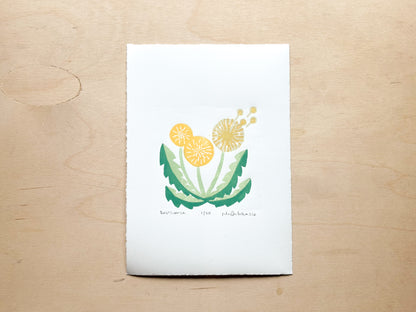 Resilience Woodcut Print