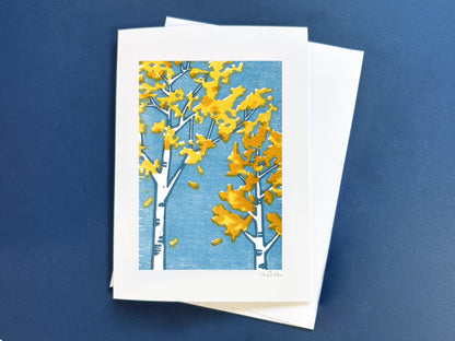 Season of Change Greeting Card