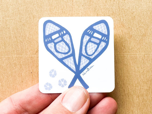 Snowshoes Sticker