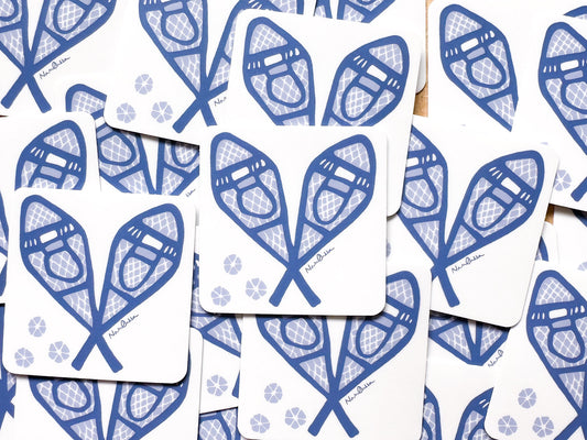 Snowshoes Sticker