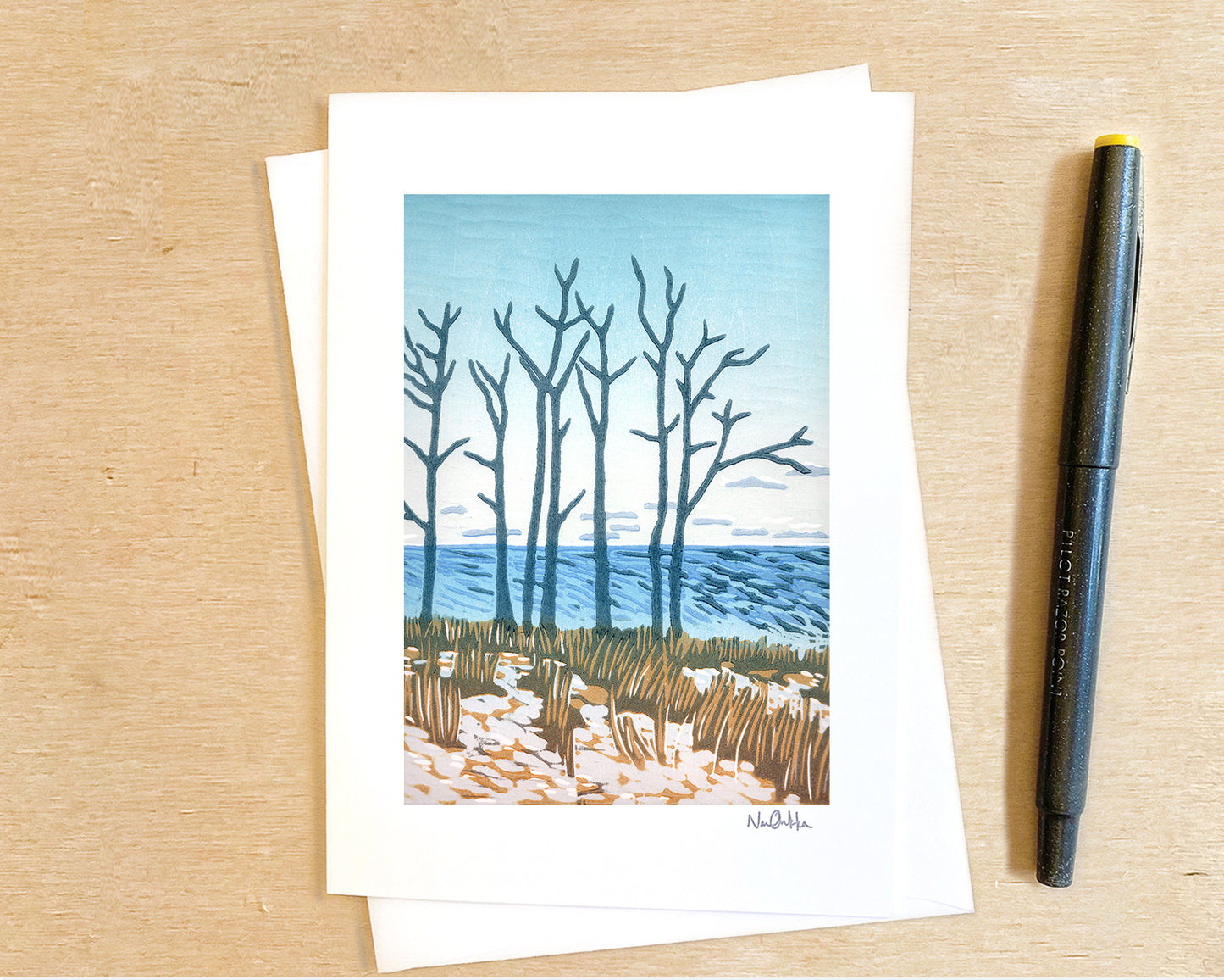 Standing Together Greeting Card