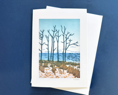 Standing Together Greeting Card