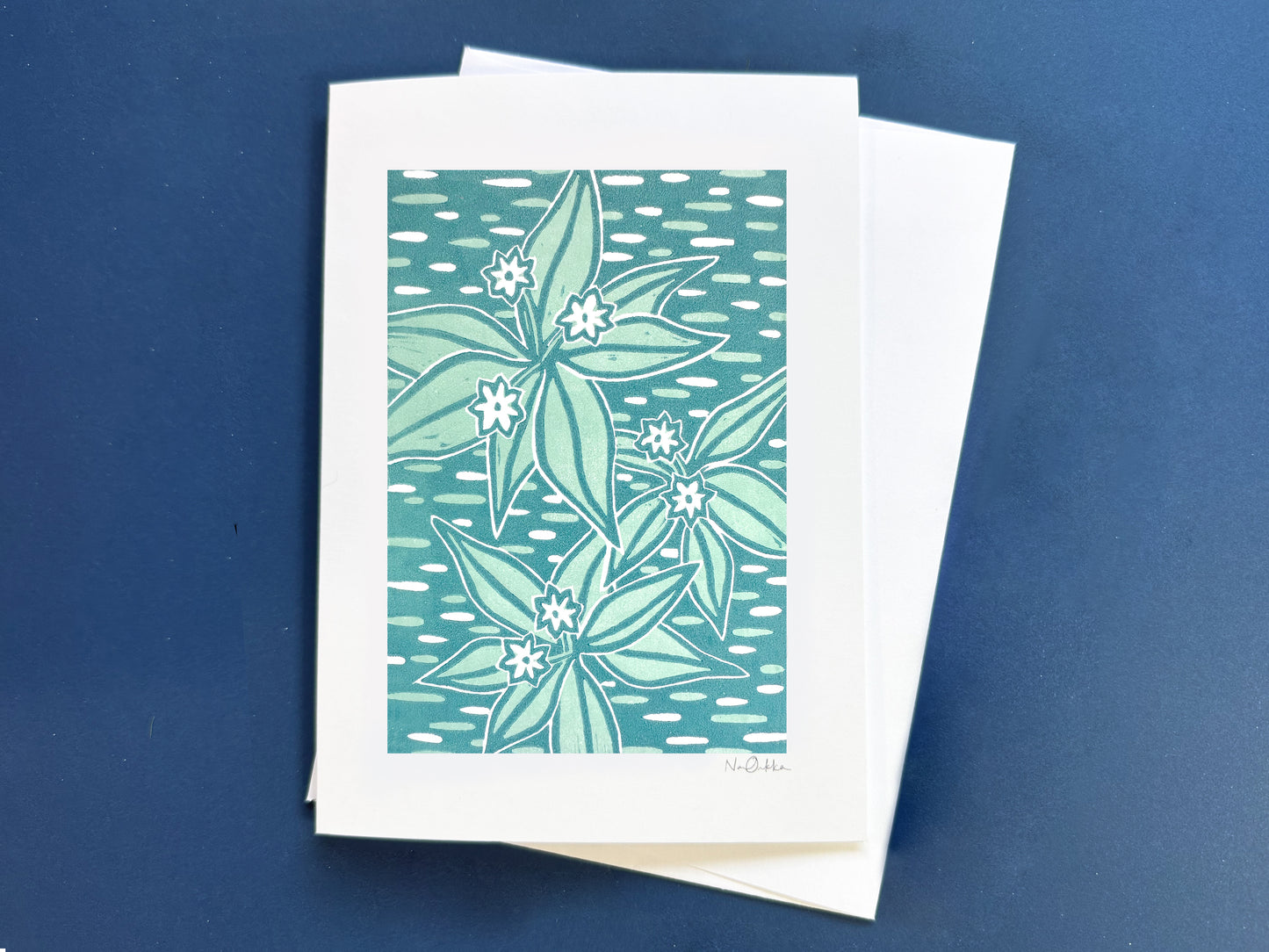 Starflower Greeting Card