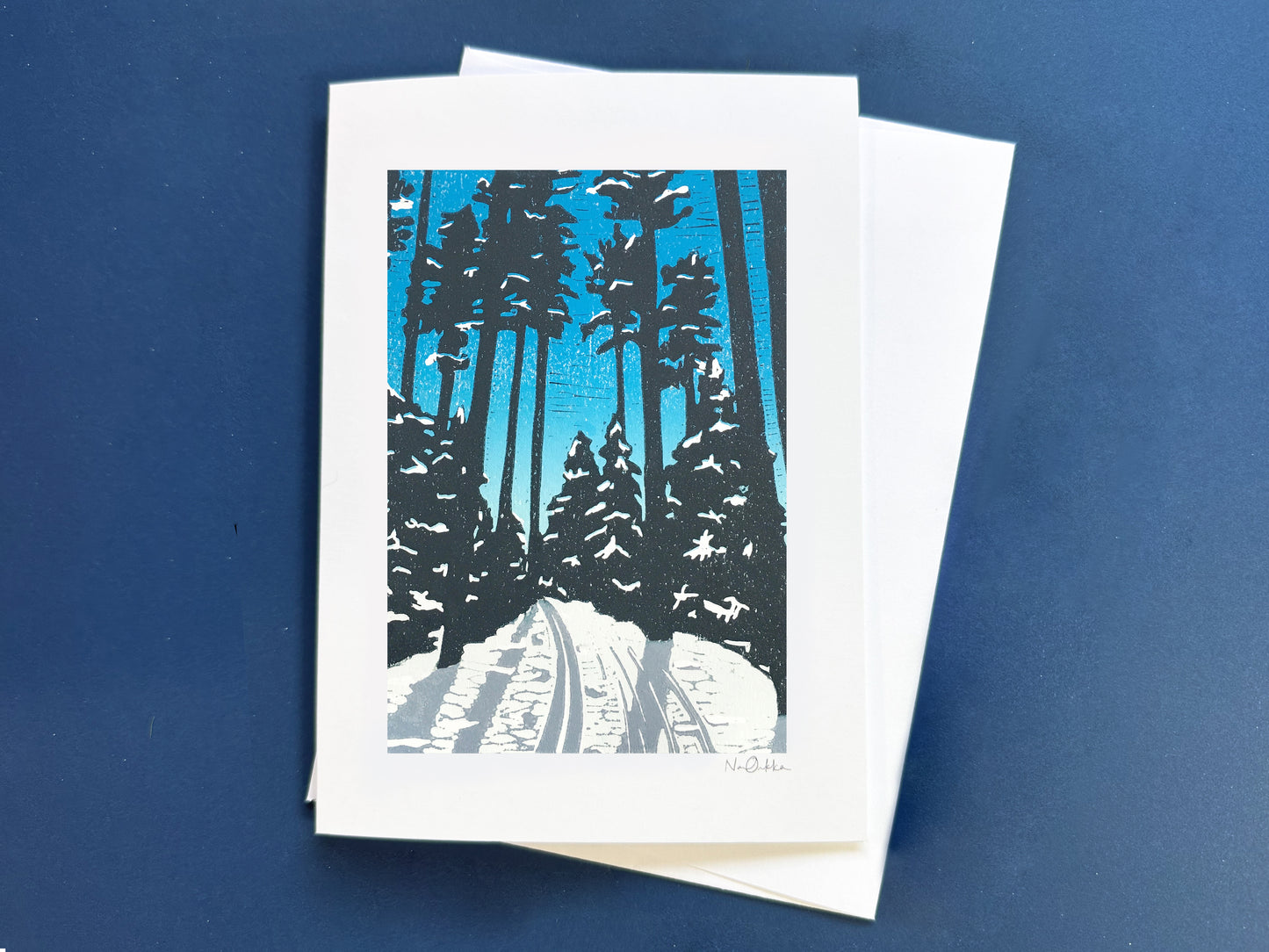 Under the Pines Greeting Card