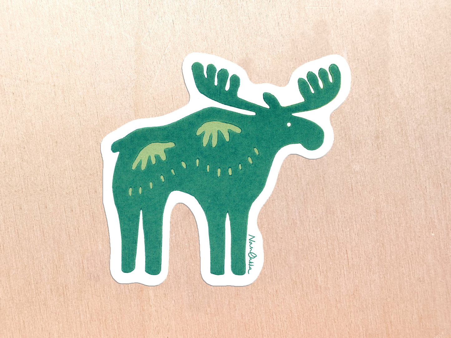 Strength Diecut Sticker