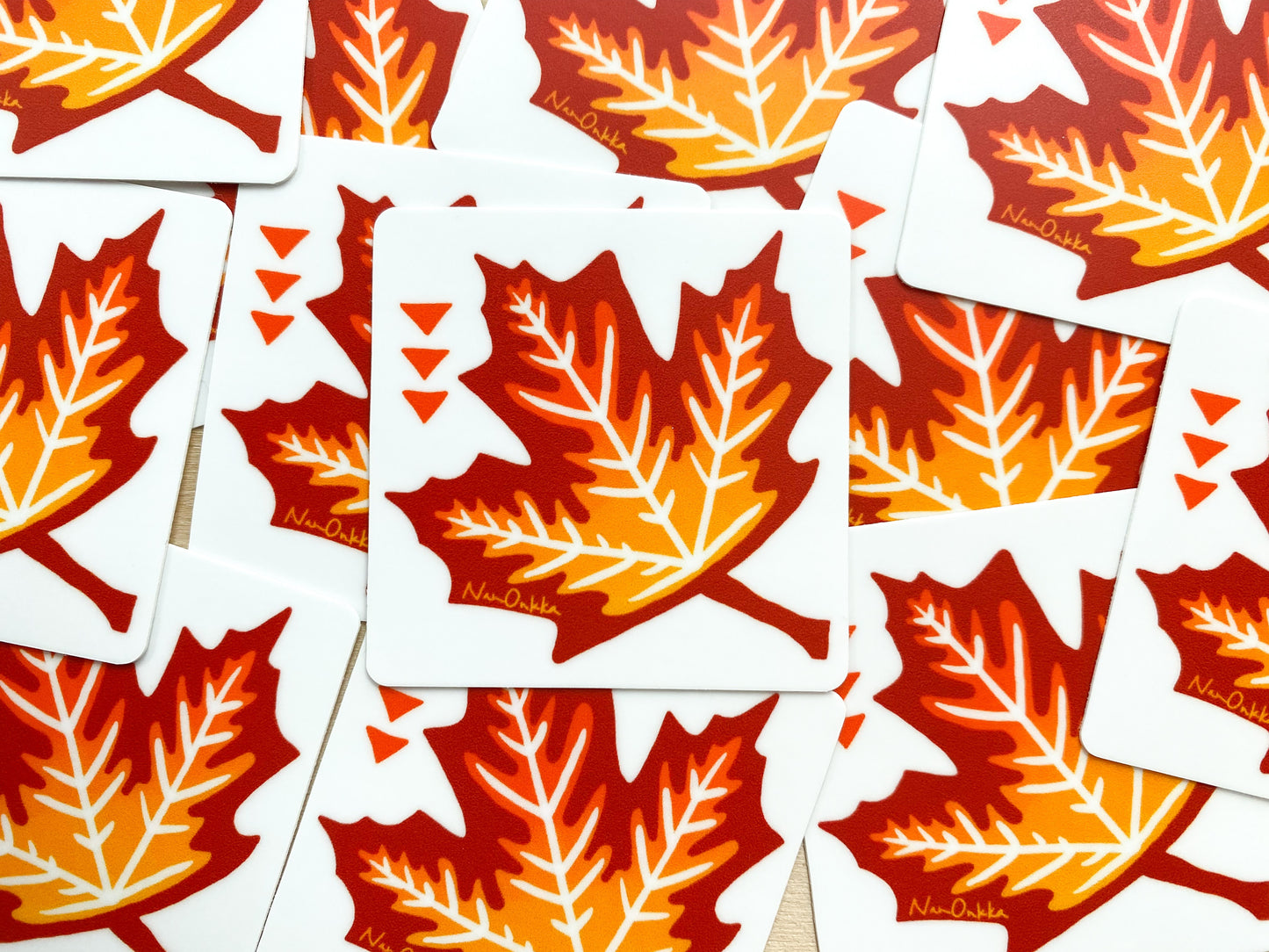 Maple Leaf Sticker