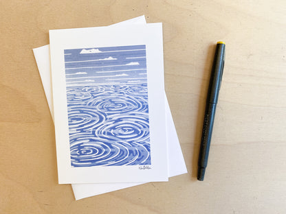 Ripples Greeting Card